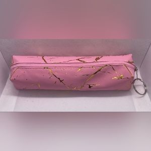 🆕 NIP MARBLED PENCIL POUCH/PURSE ORGANIZER/EVERYTHING POUCH